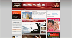 Desktop Screenshot of manna-vandaag.nl